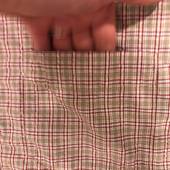 BOGO 2 Eddie Bauer Short Sleeve Plaid Shirt Bundle - Picture 2 of 7